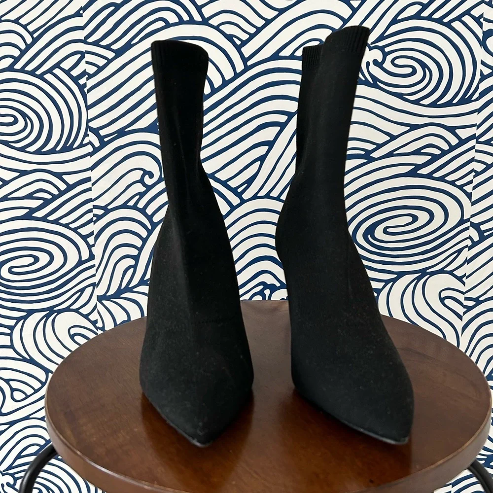 Steve Madden Placid Sock Bootie - Picture 4 of 7